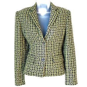 Vintage 1970s Oscar de la Renta Wool Blazer Jacket